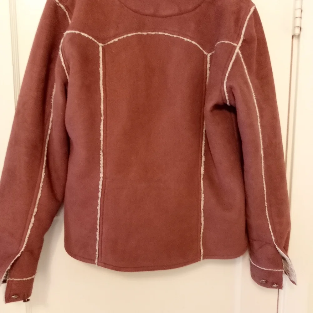 Women's Teddy Jacket By Outback Trading Company Size Large - Picture 7 of 7